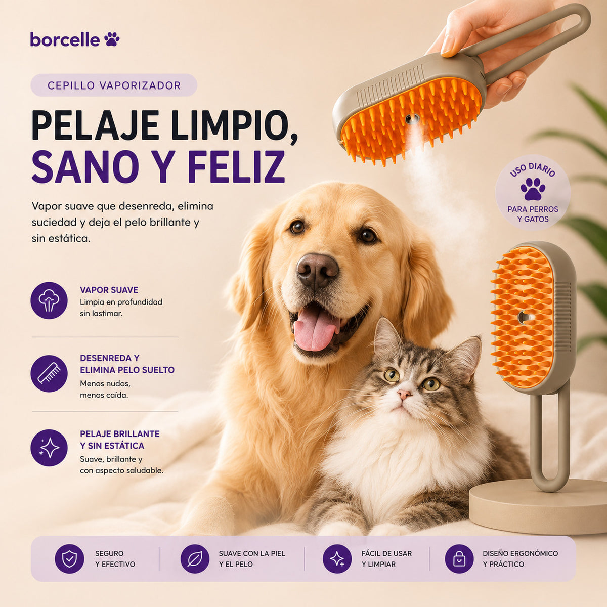 Dúo Pelos Bajo Control