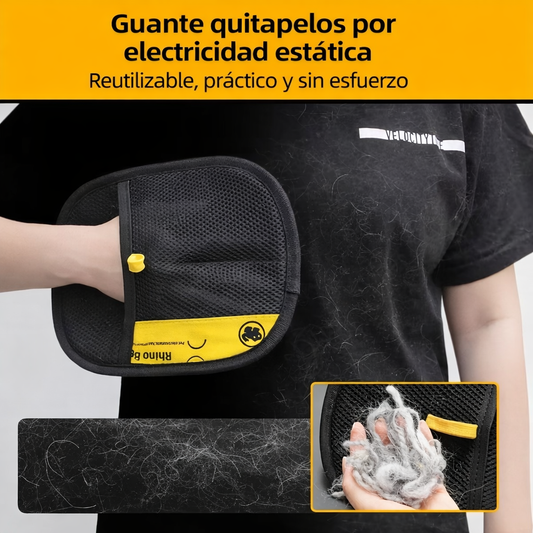 Guante recoge pelos